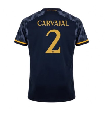 Real Madrid Daniel Carvajal #2 Koszulka Wyjazdowych 2023-24 Krótki Rękaw